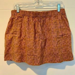 J.Crew Floral Skirt